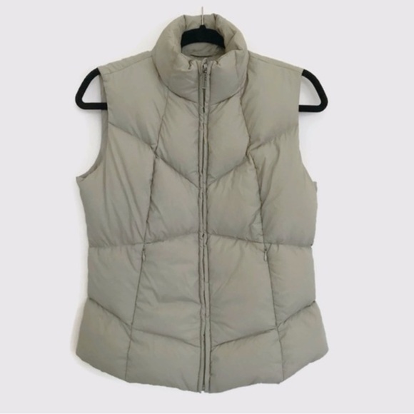 ADD Down Taupey Tan Down Filled Puffer Vest Size US2 - Picture 1 of 13